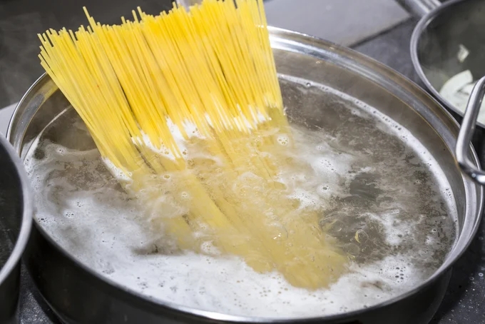 Pasta cooking